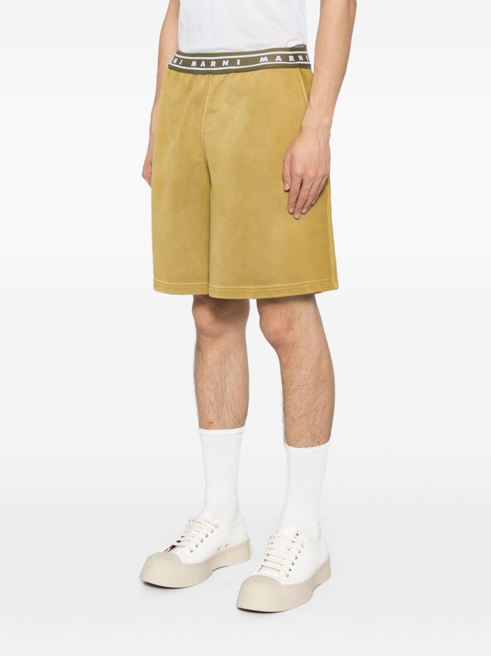 logo-waistband shorts - 3