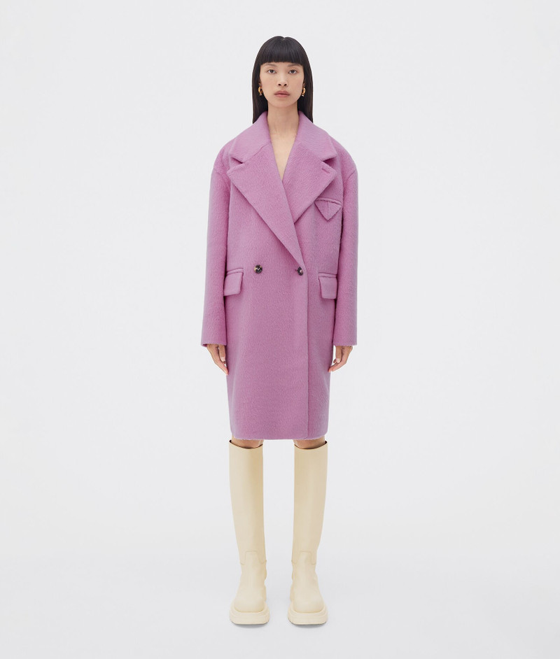 Double Face Alpaca Coat - 1