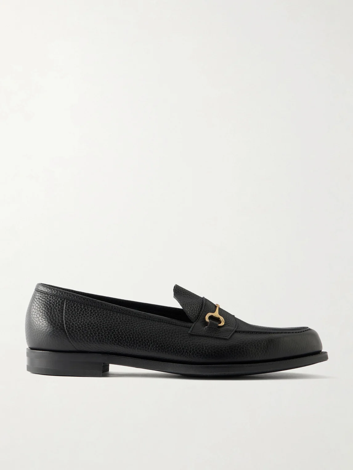 Putney Horsebit-Embellished Full-Grain Leather Loafers - 1