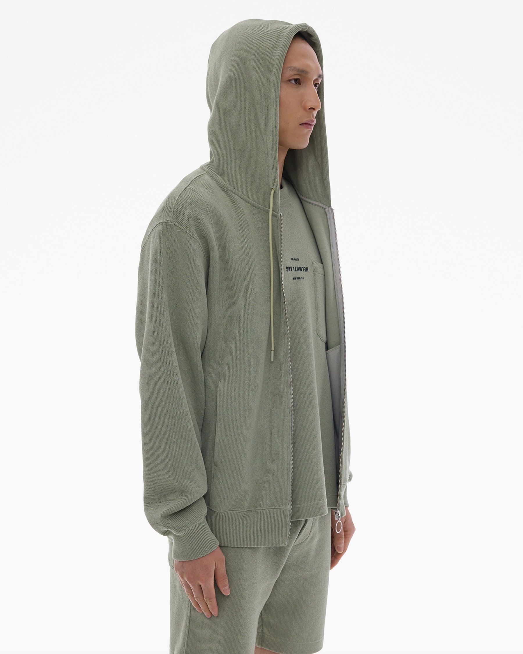 ZIP-UP LOGO HOODIE - 5