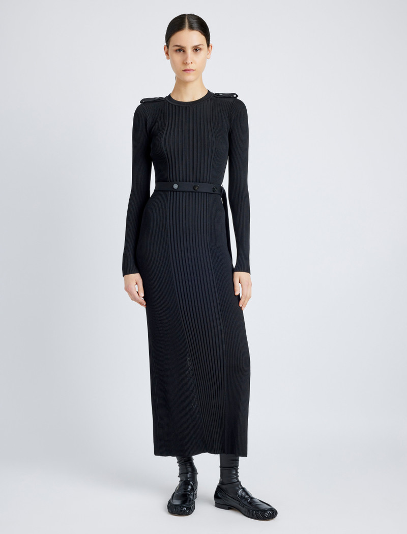 Proenza Schouler Lauryn Dress in Silk Viscose Knit outlook
