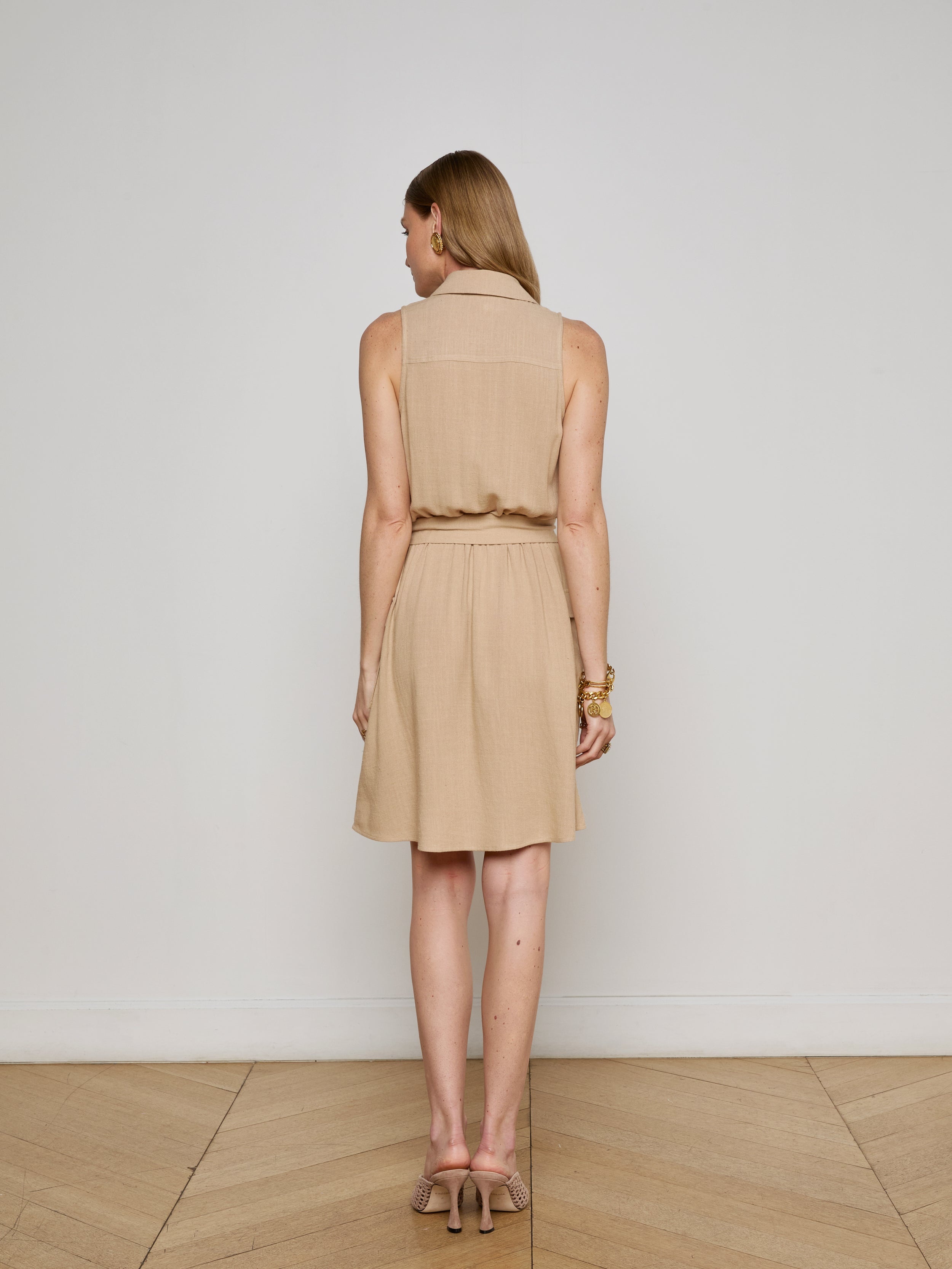 Cosima Linen-Blend Dress - 7