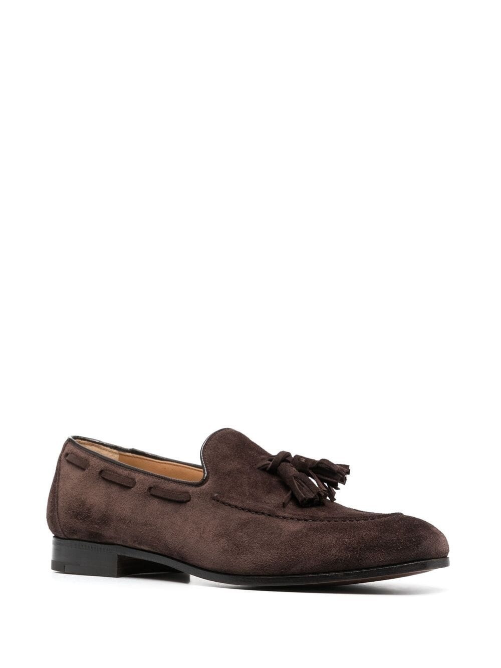 tassel-detail round-toe loafers - 2