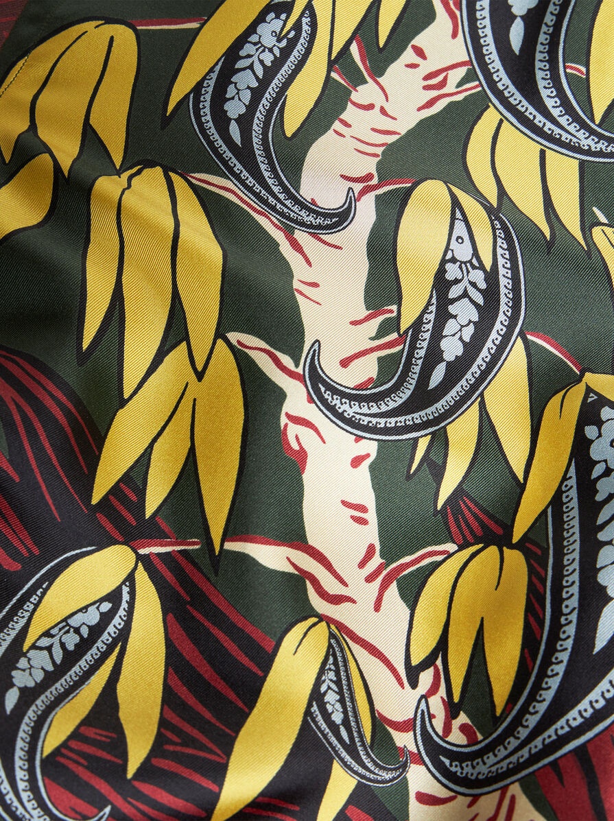 PRINTED SILK SHIRT - 7