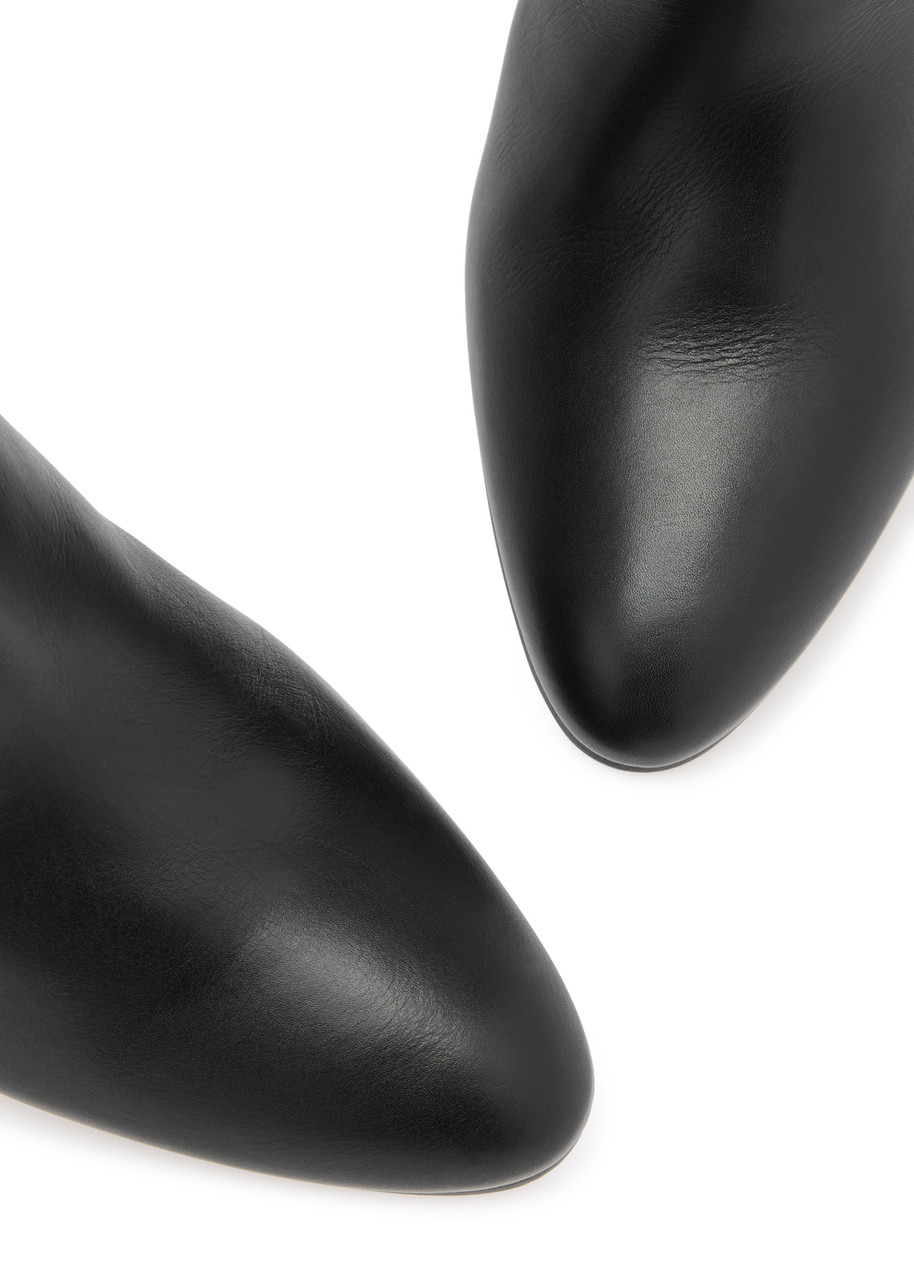 Chloe Eve 90 Leather Ankle Boots - 3
