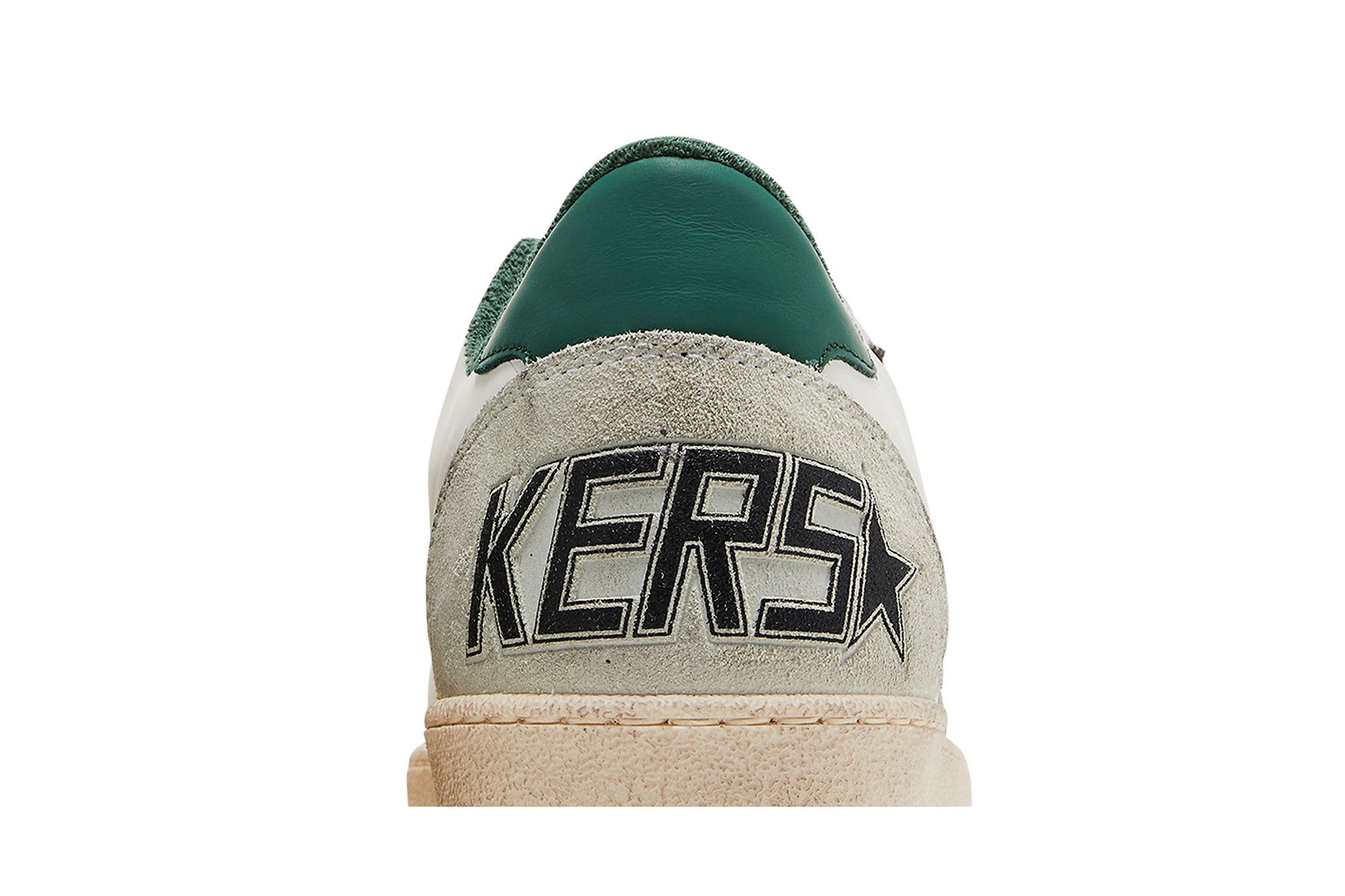 Golden Goose Ball Star 'White Ice Green' - 7