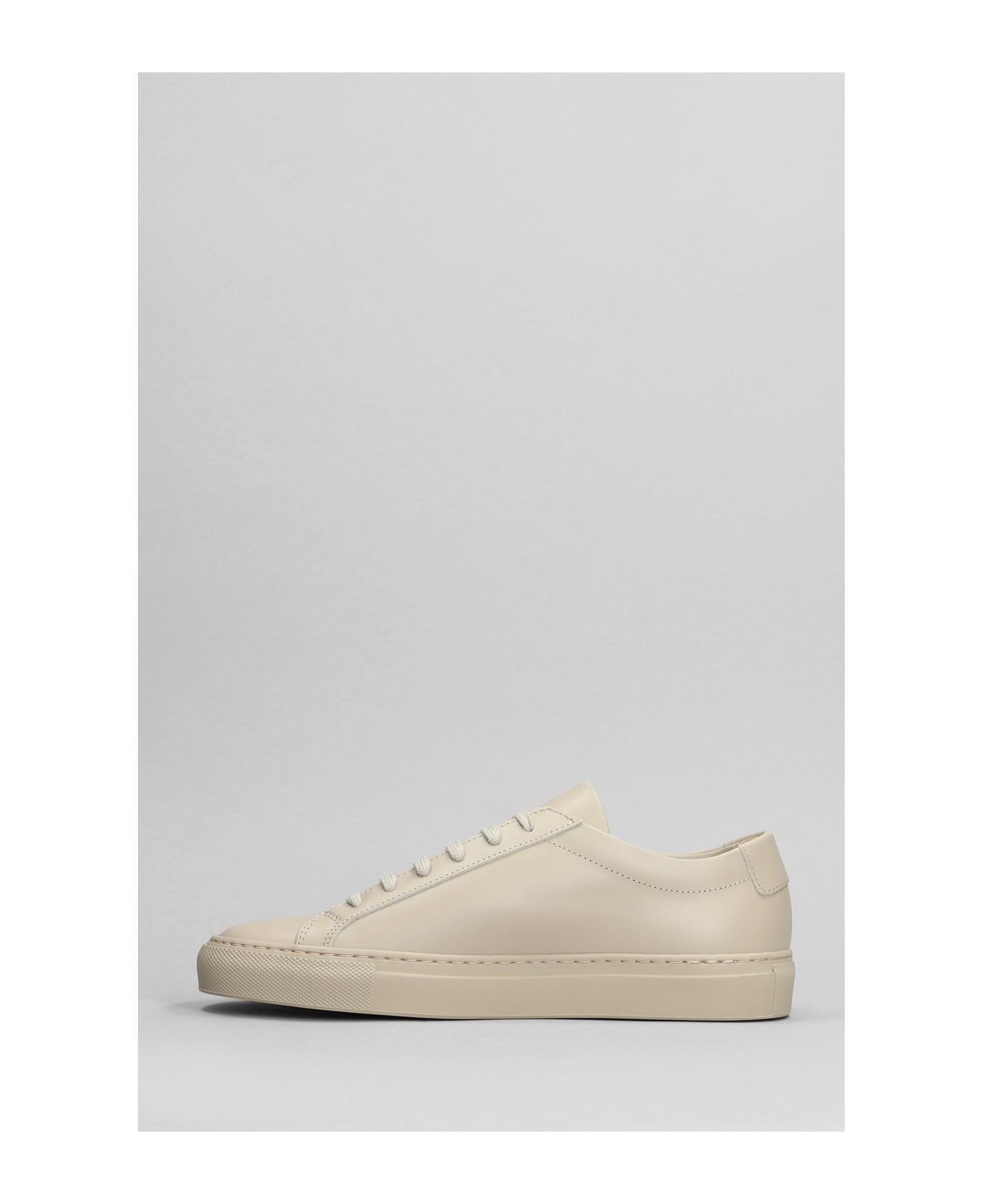 Original Achilles Sneakers In Taupe Leather - 3