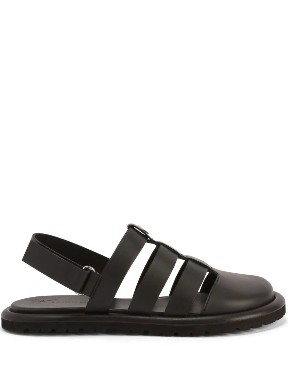 Rusery leather cage sandals - 1