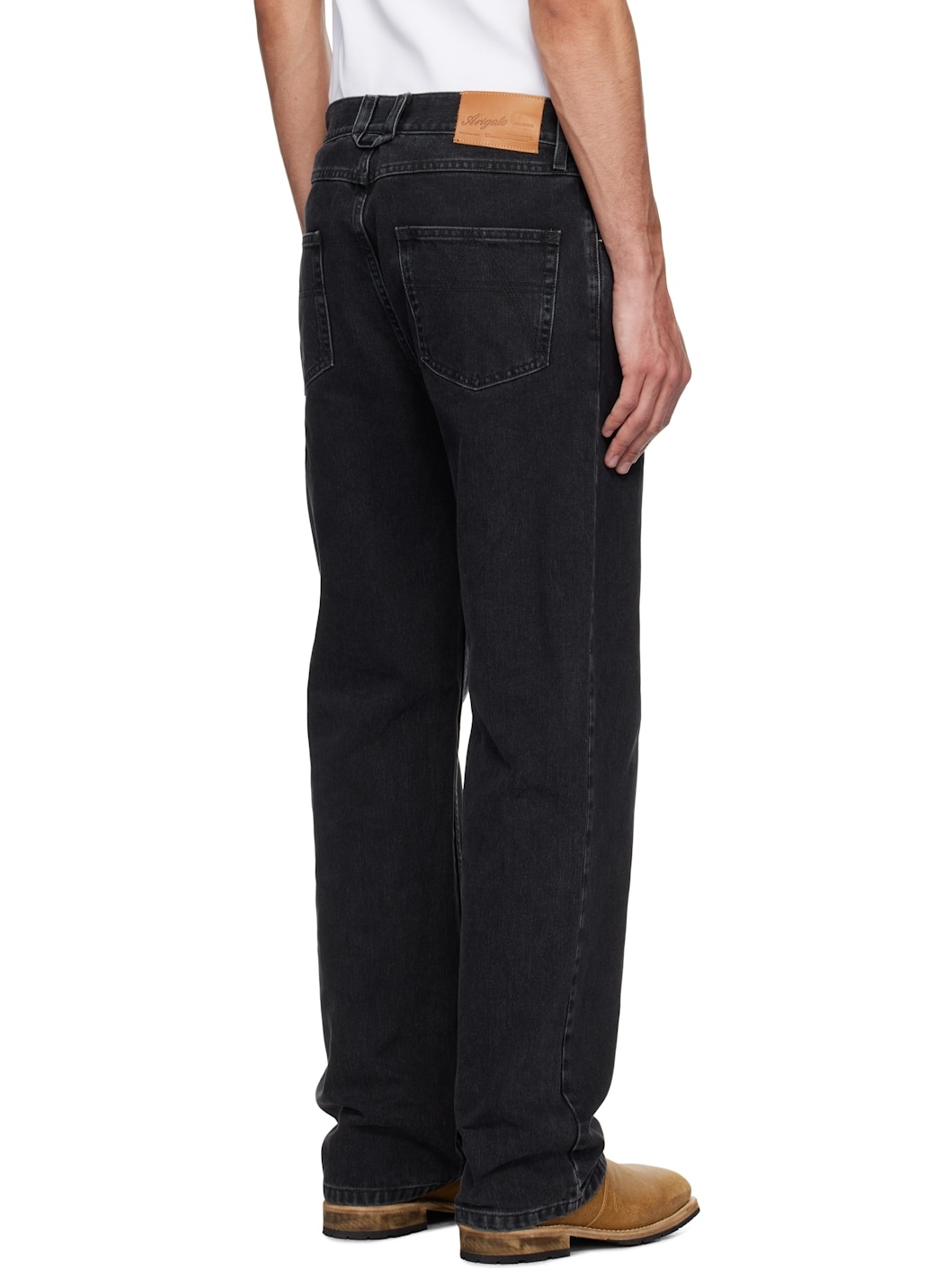 Black Archive Straight Jeans - 3