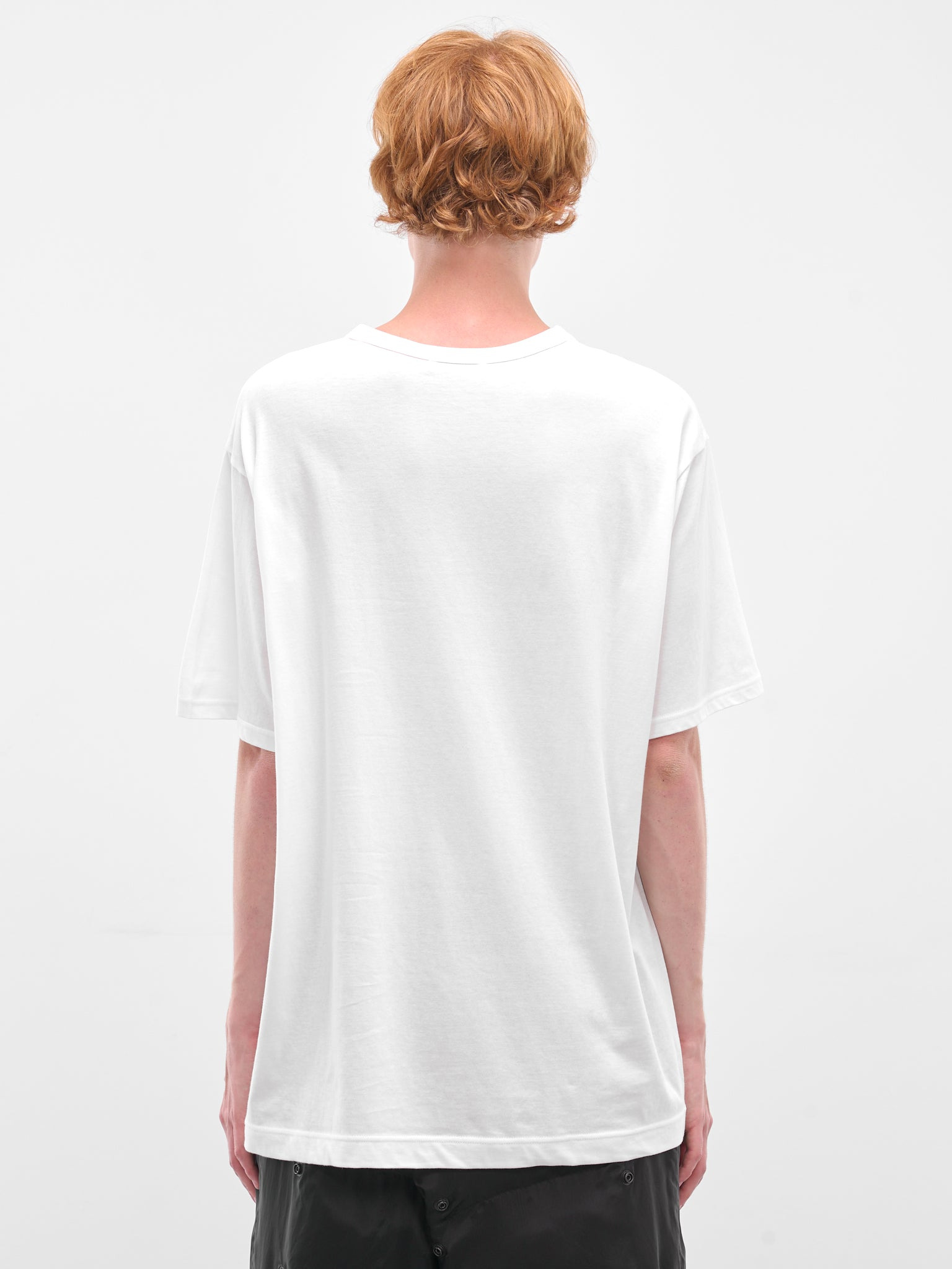 White Crewneck Tee - 3