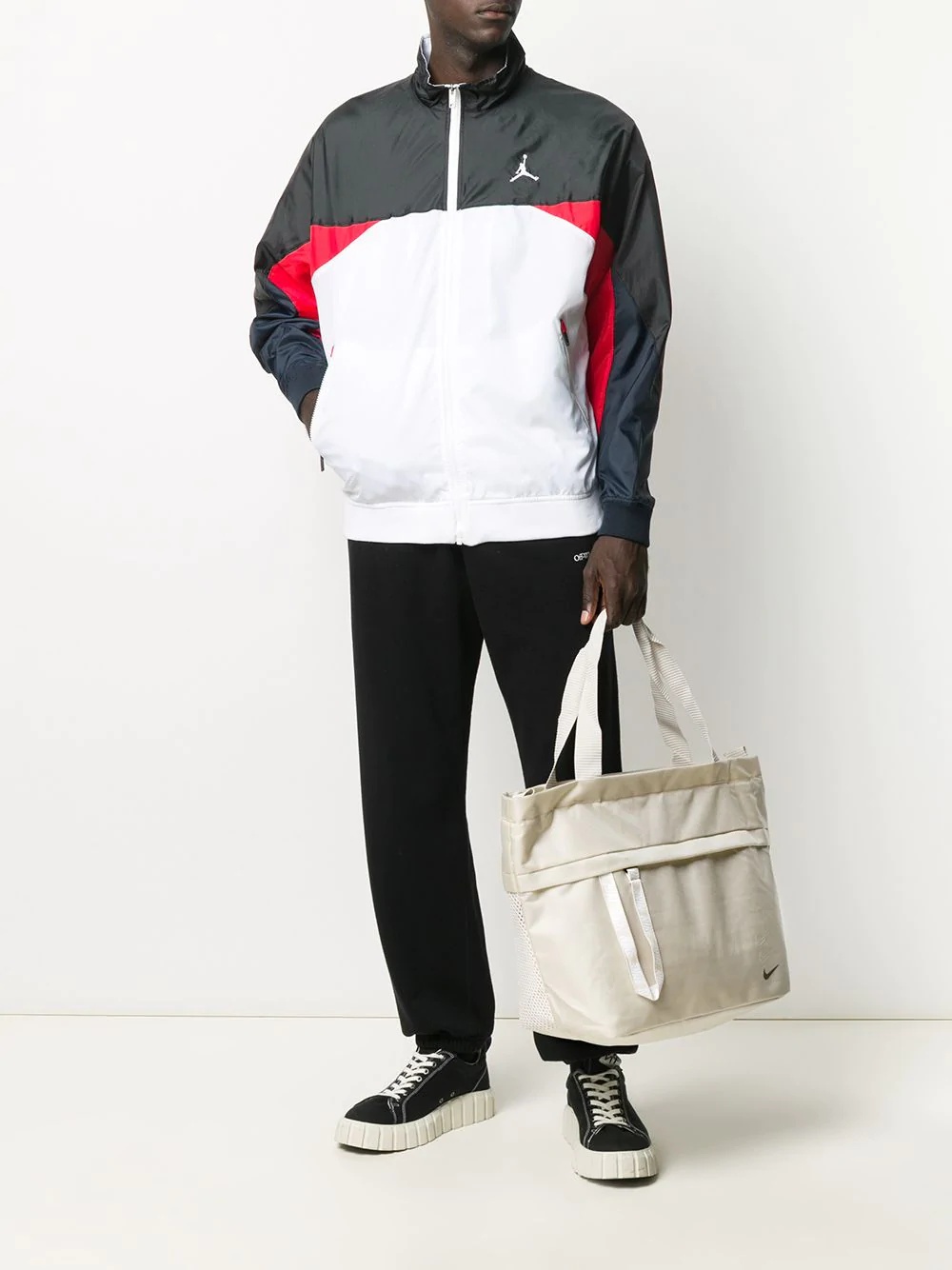 Swoosh puffer tote bag - 2