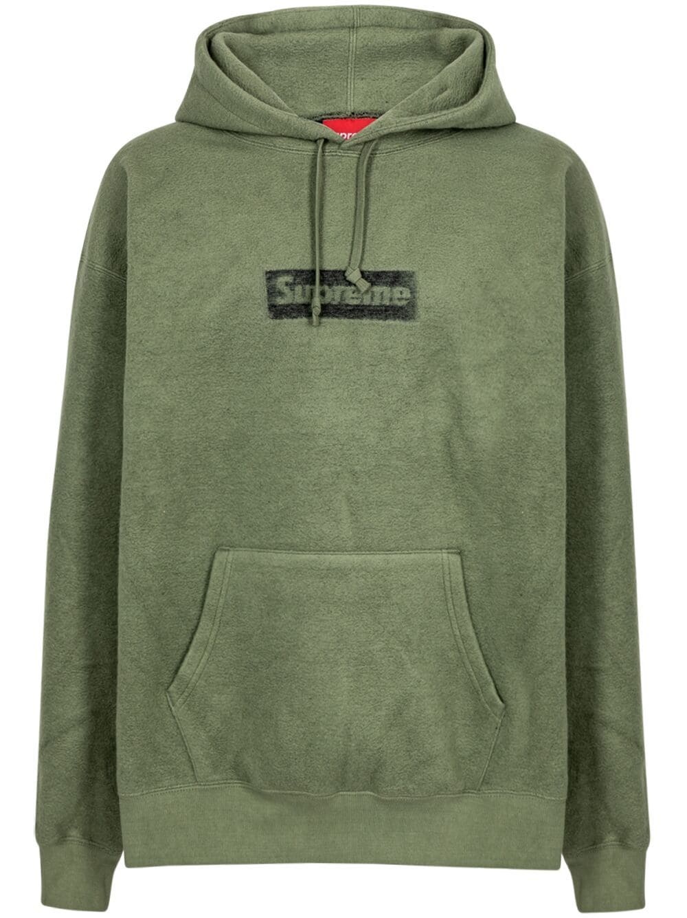 Inside Out box logo "Light Olive" hoodie - 1