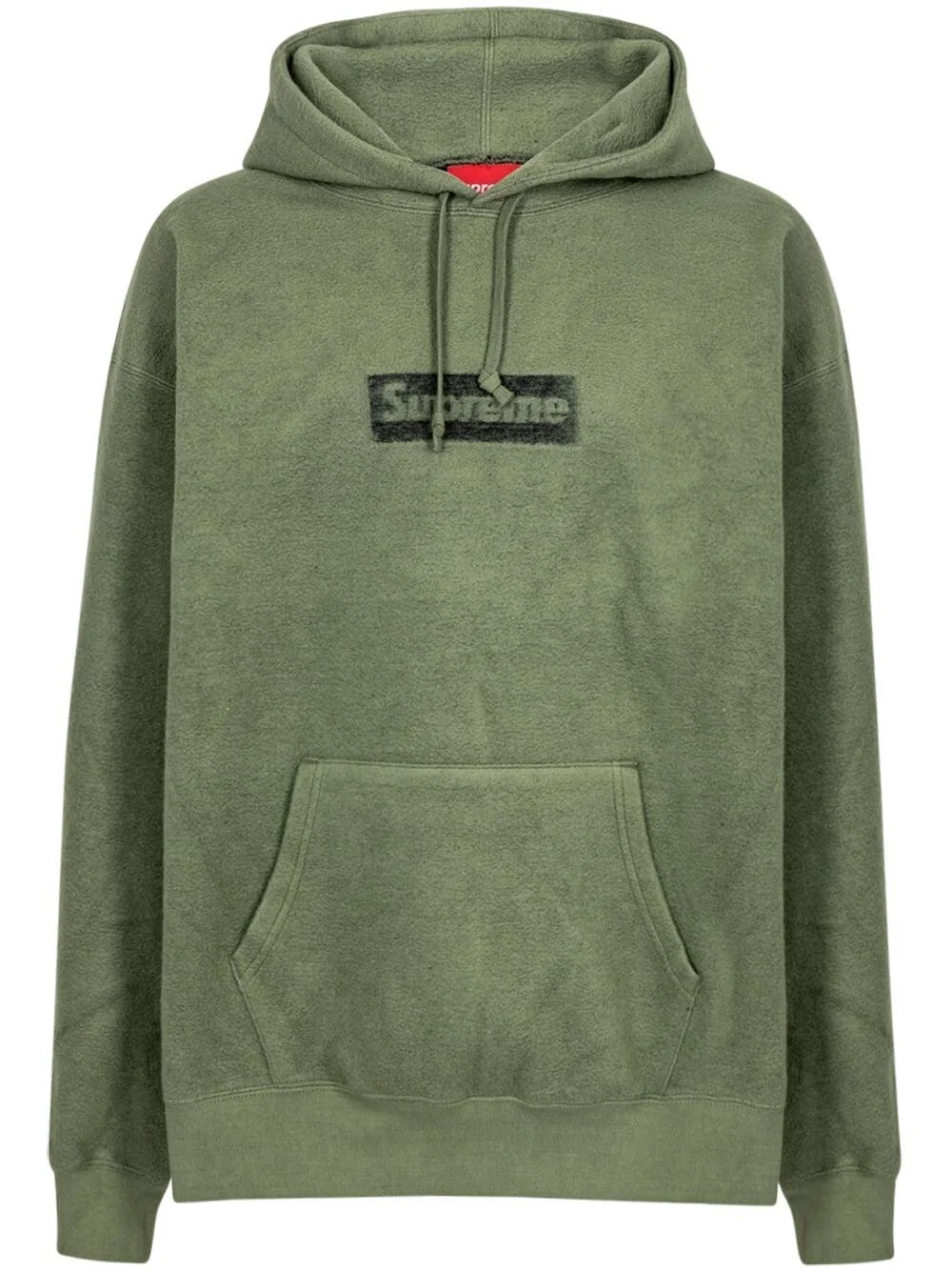 Inside Out box logo "Light Olive" hoodie - 1