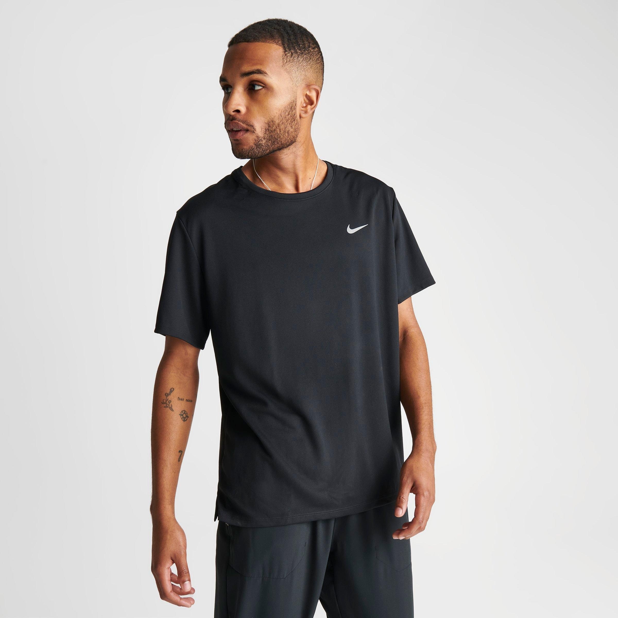 MEN'S NIKE DRI-FIT UV MILER SHORT-SLEEVE RUNNING TOP - 3