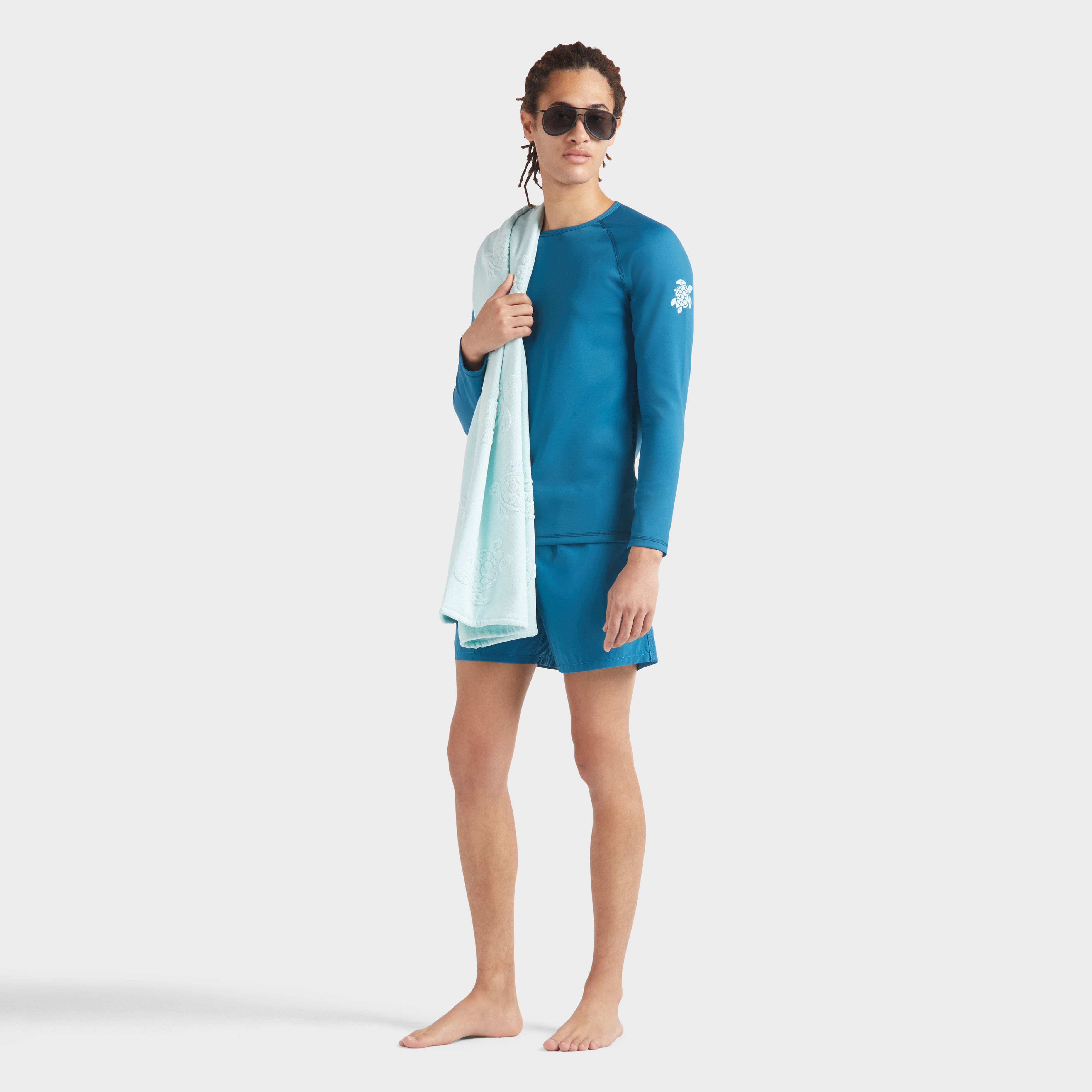 Men Long Sleeves Rashguard Solid - 5