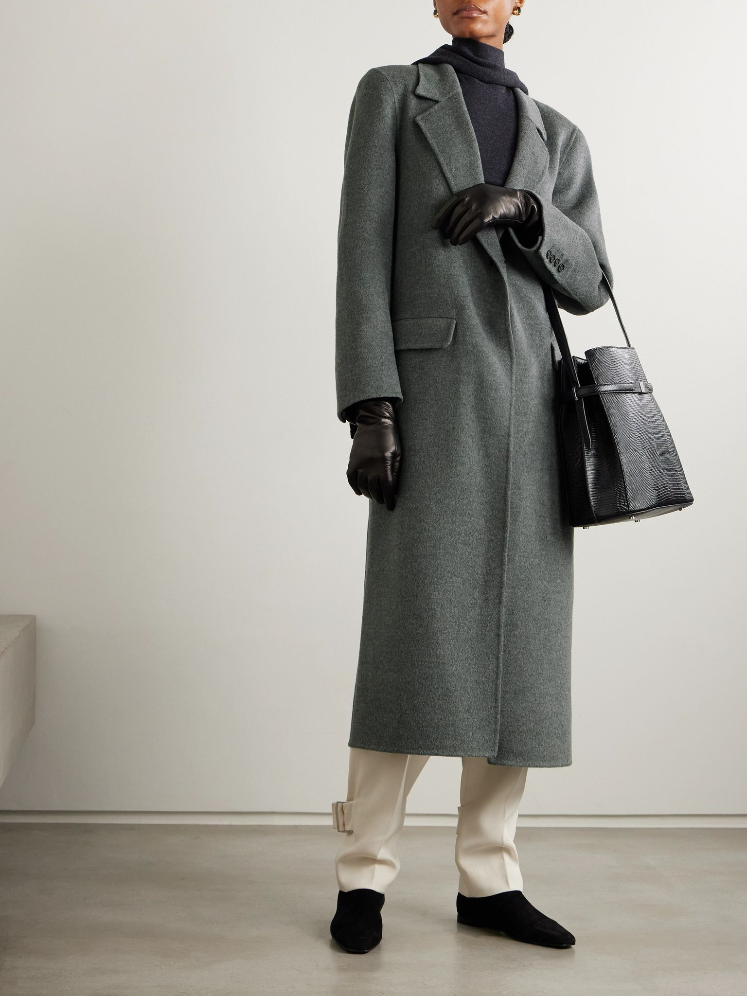 Wool coat Gray - 2