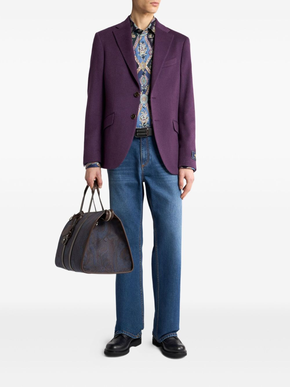 single-breasted blazer - 2