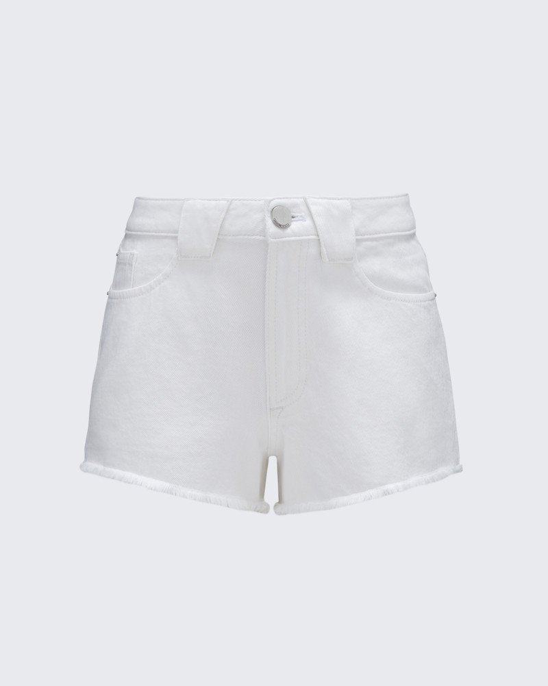 Low-Rise Denim Short 1