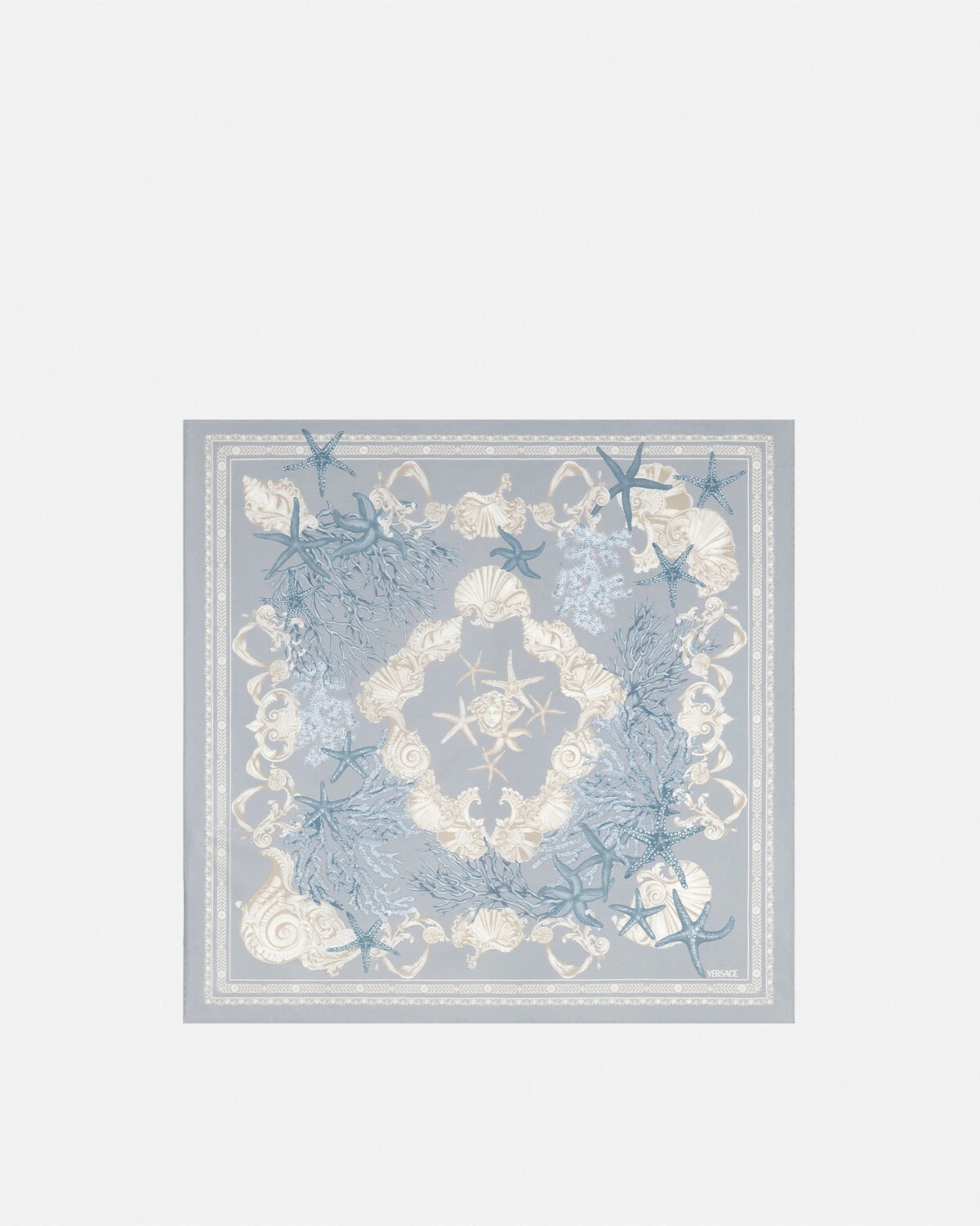 Barocco Sea Silk Foulard 27.5" - 1