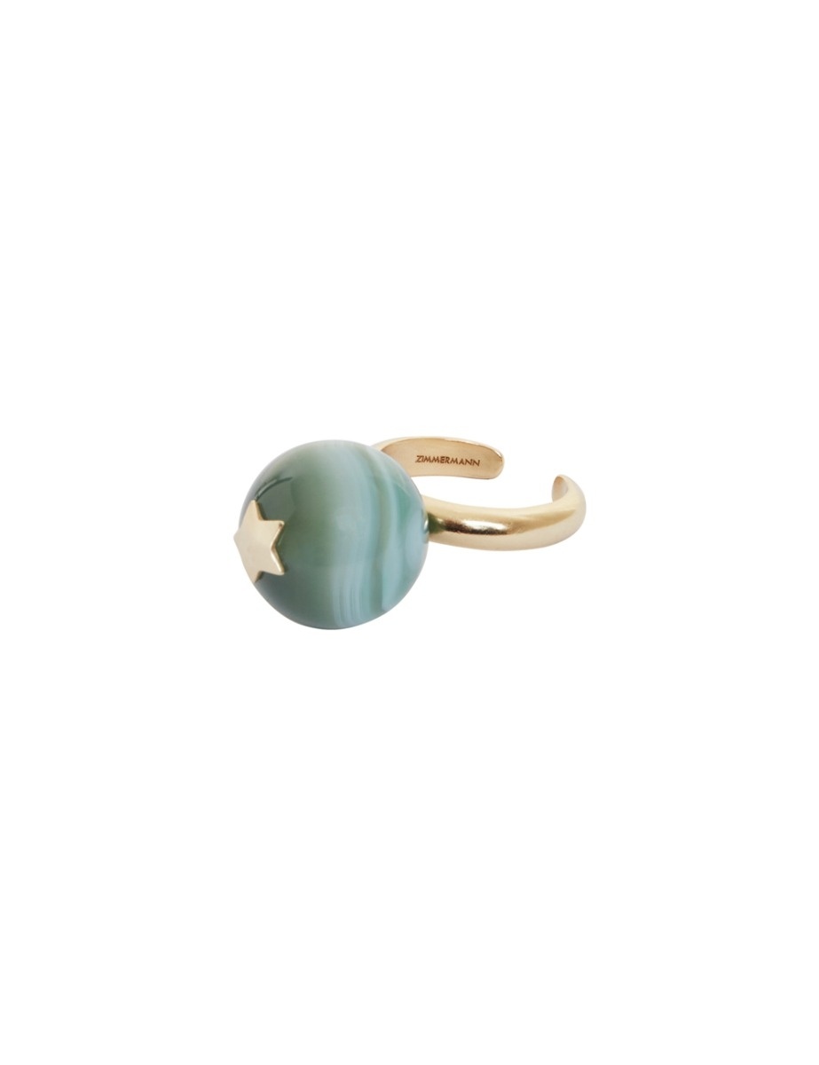 STATEMENT SEMI PRECIOUS RING - 5