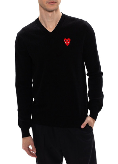Comme des Garçons PLAY Sweater with logo outlook