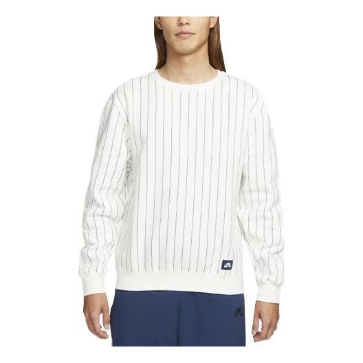 Nike Unisex SB Skateboard Round-neck Sweatshirt White DH2637-133 - 1