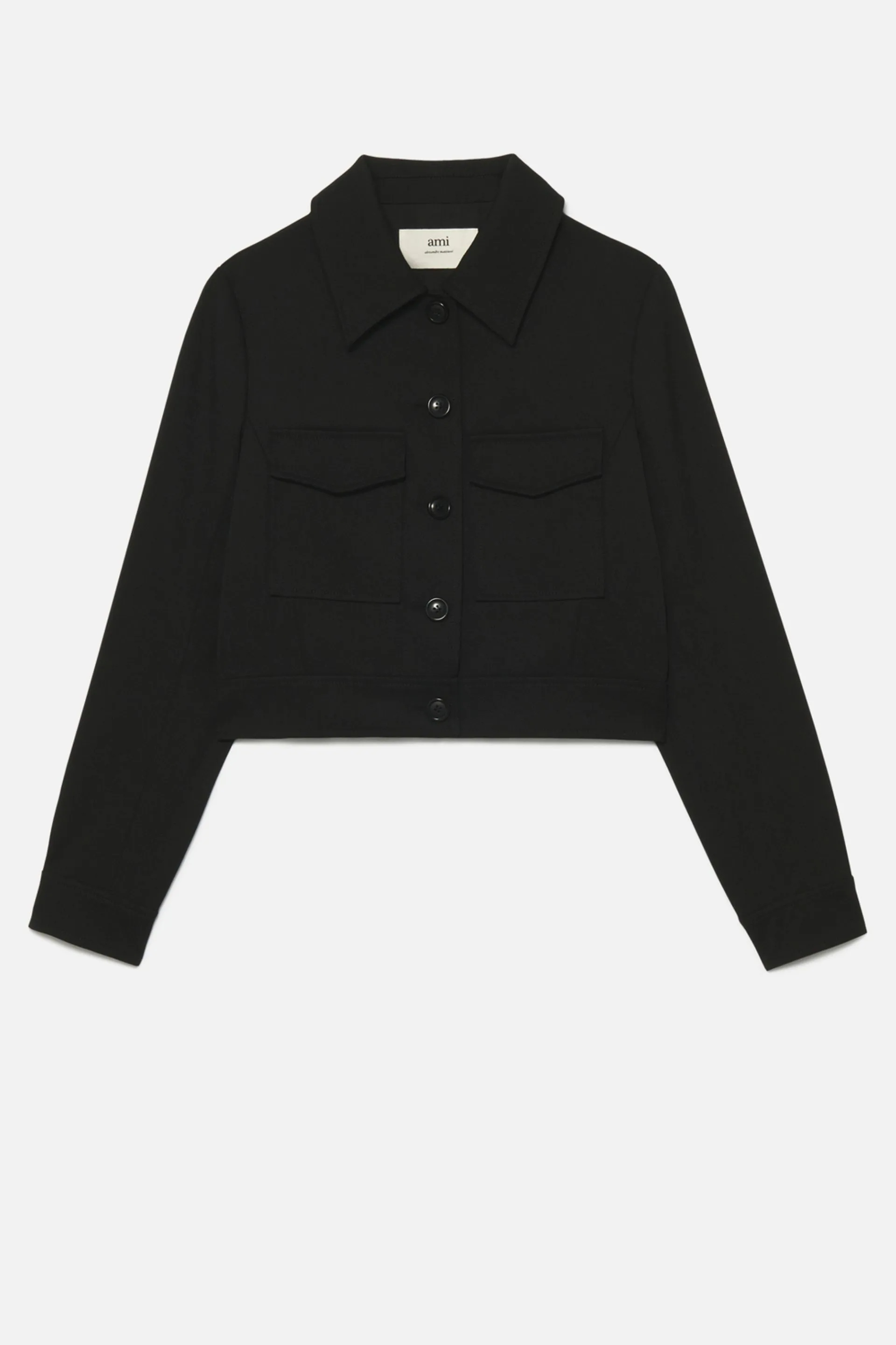 Buttoned Short Jacket - 1