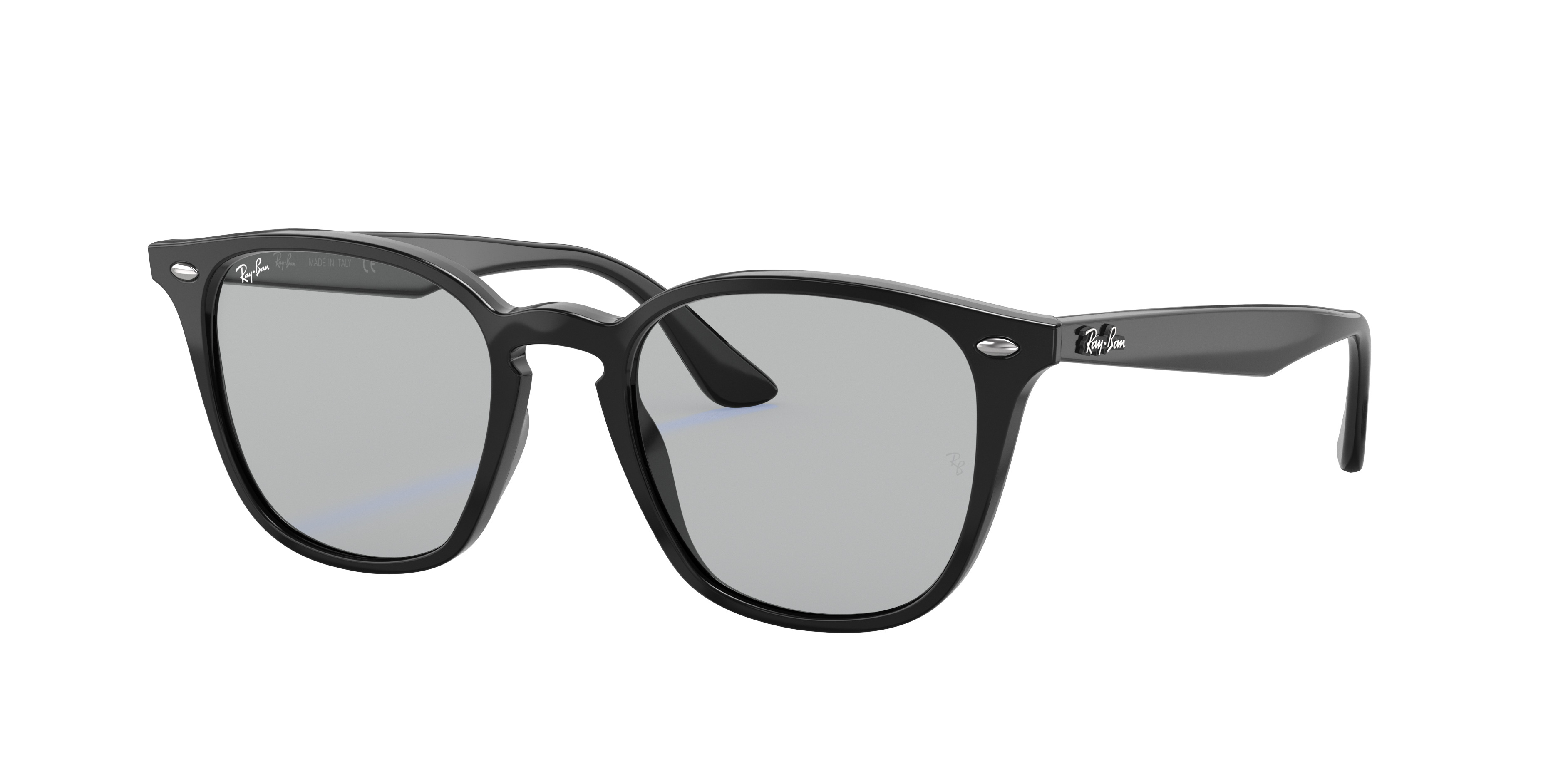 RayBan サングラスWashed Lenses RB4258 Ray-Ban RB4258F L (52 - 20) with Blue lenses and Black frame