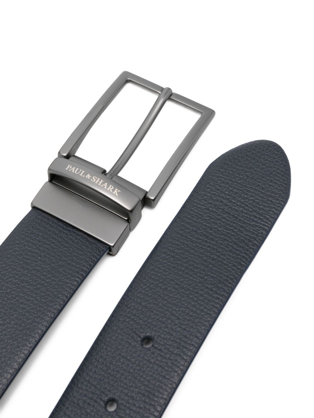 leather buckle belt - 2