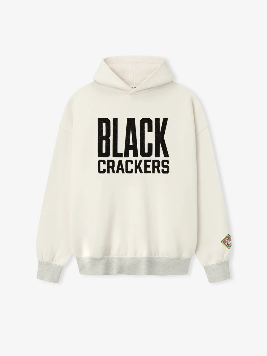 Essentials Black Crackers Hoodie - 1