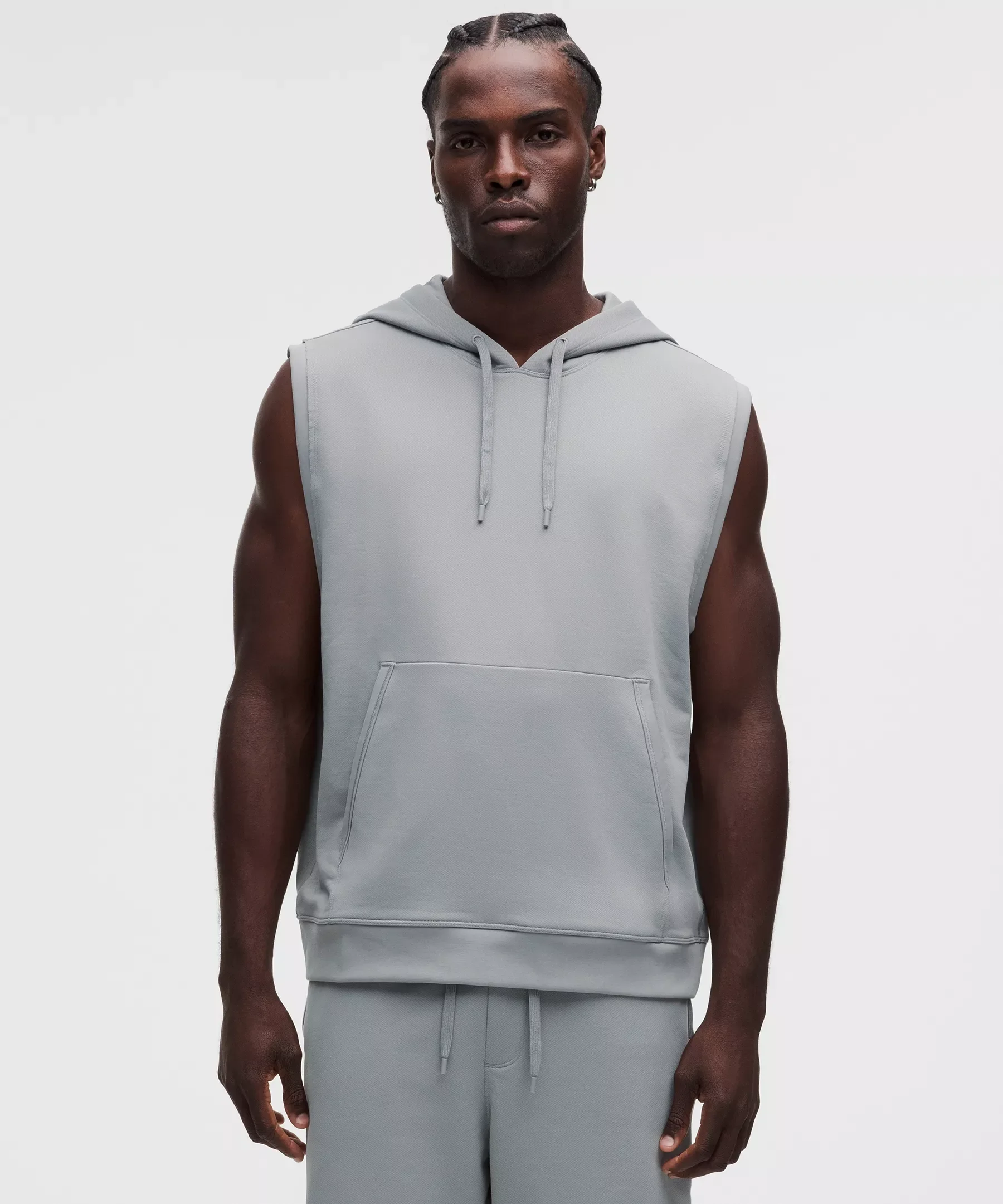 Warm-Up Sleeveless Gym Hoodie - 1