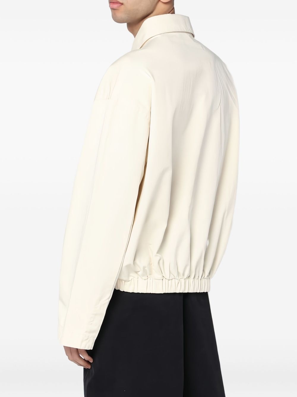 long-sleeve panelled shirt - 4