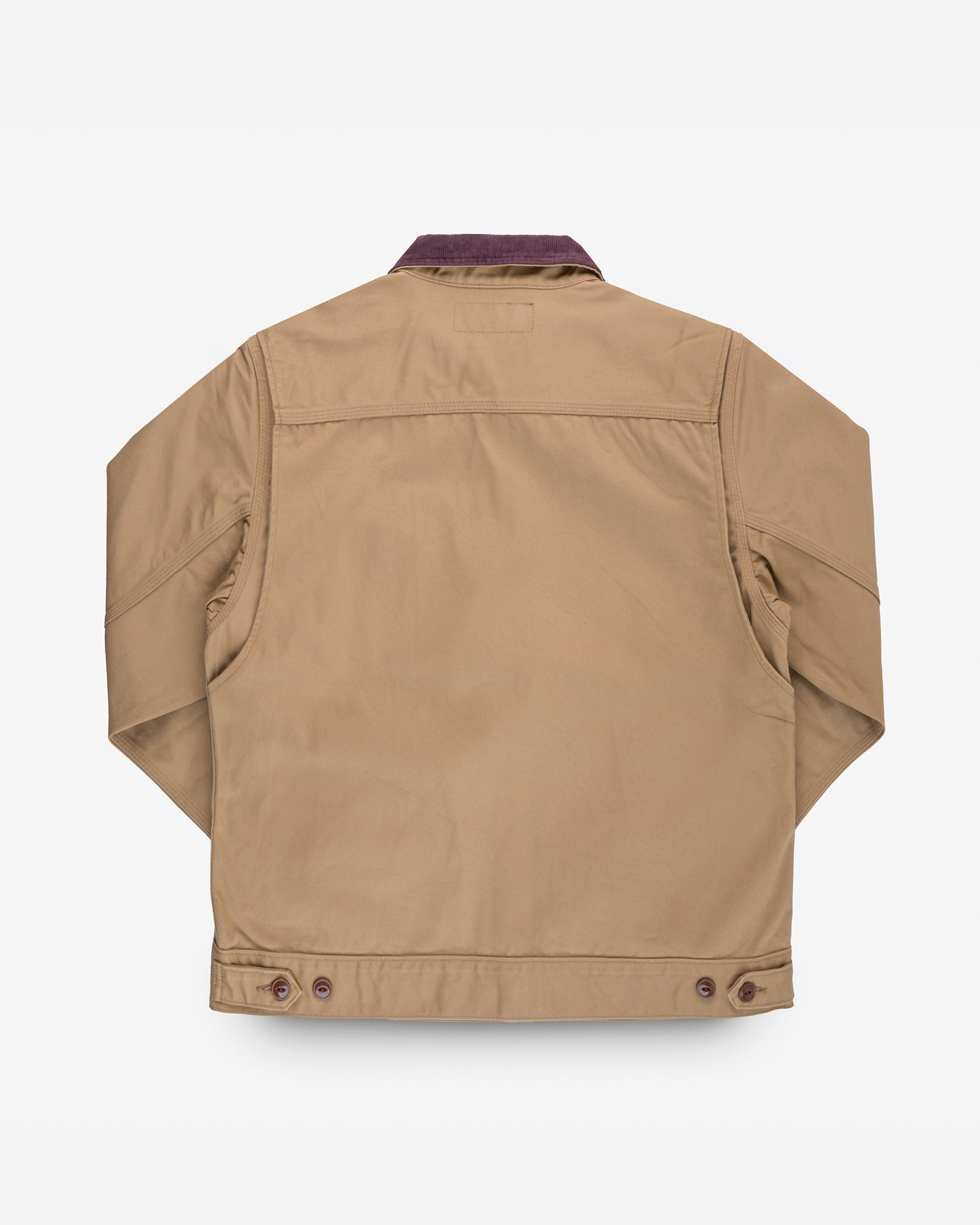 IHJ-144-BEI 12oz Kurashikizome® Twill Work Jacket - Beige - 4