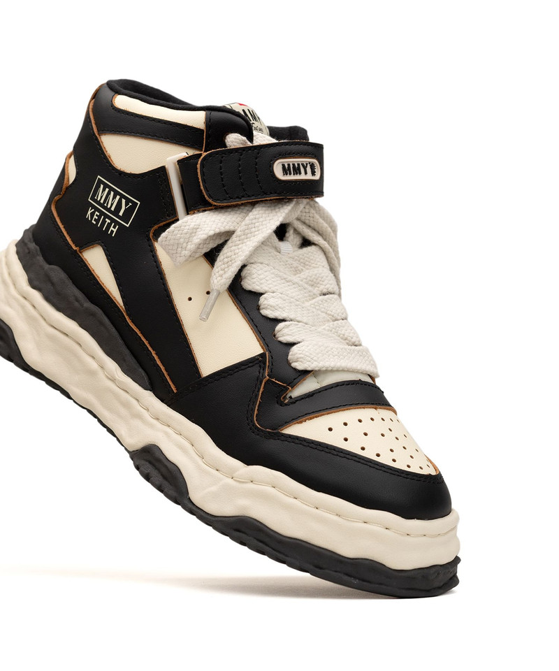 "KEITH" OG Sole Leather High-top Sneaker 22