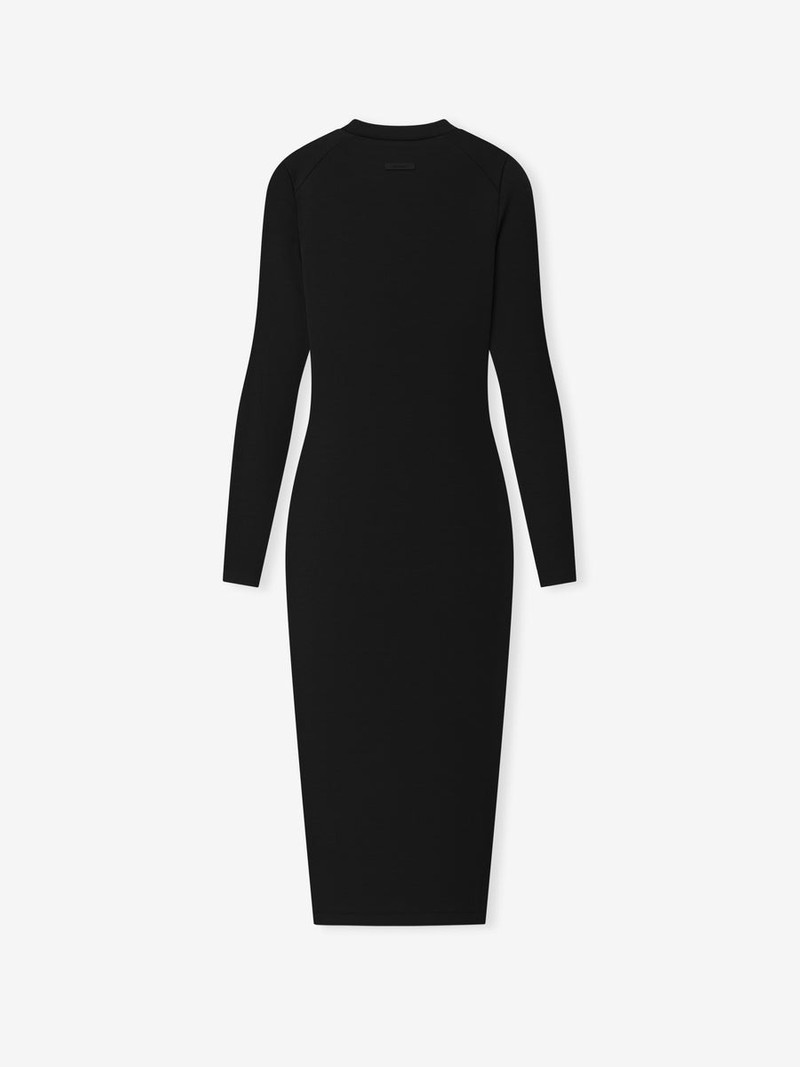 Fitted Long Sleeve Dress 2