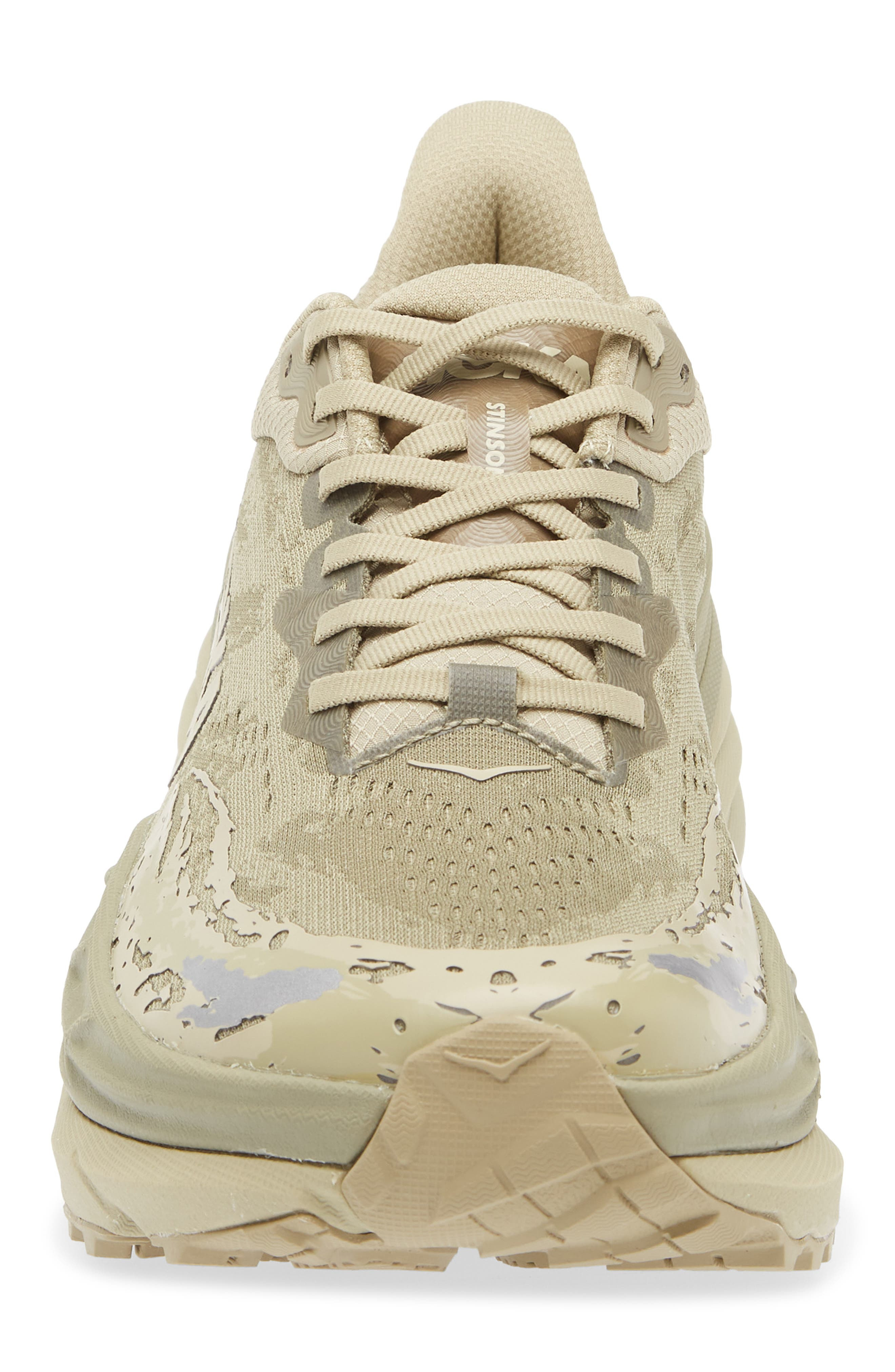 HOKA Stinson ATR 7 Running Shoe in Oyster Mushroom /Wild at Nordstrom - 4