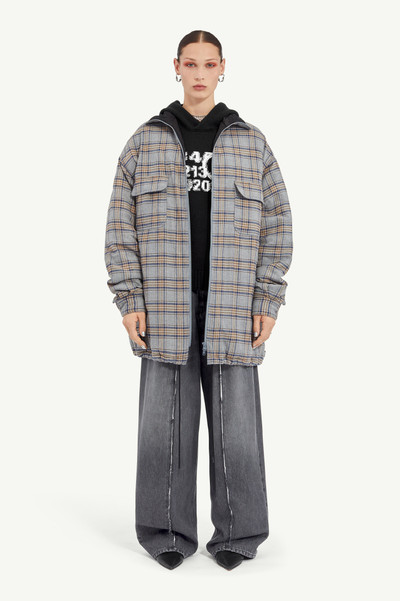 MM6 Maison Margiela Quilted Checked Flannel Jacket outlook