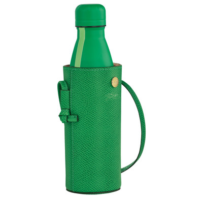 Longchamp Épure Bottle holder Green - Leather outlook