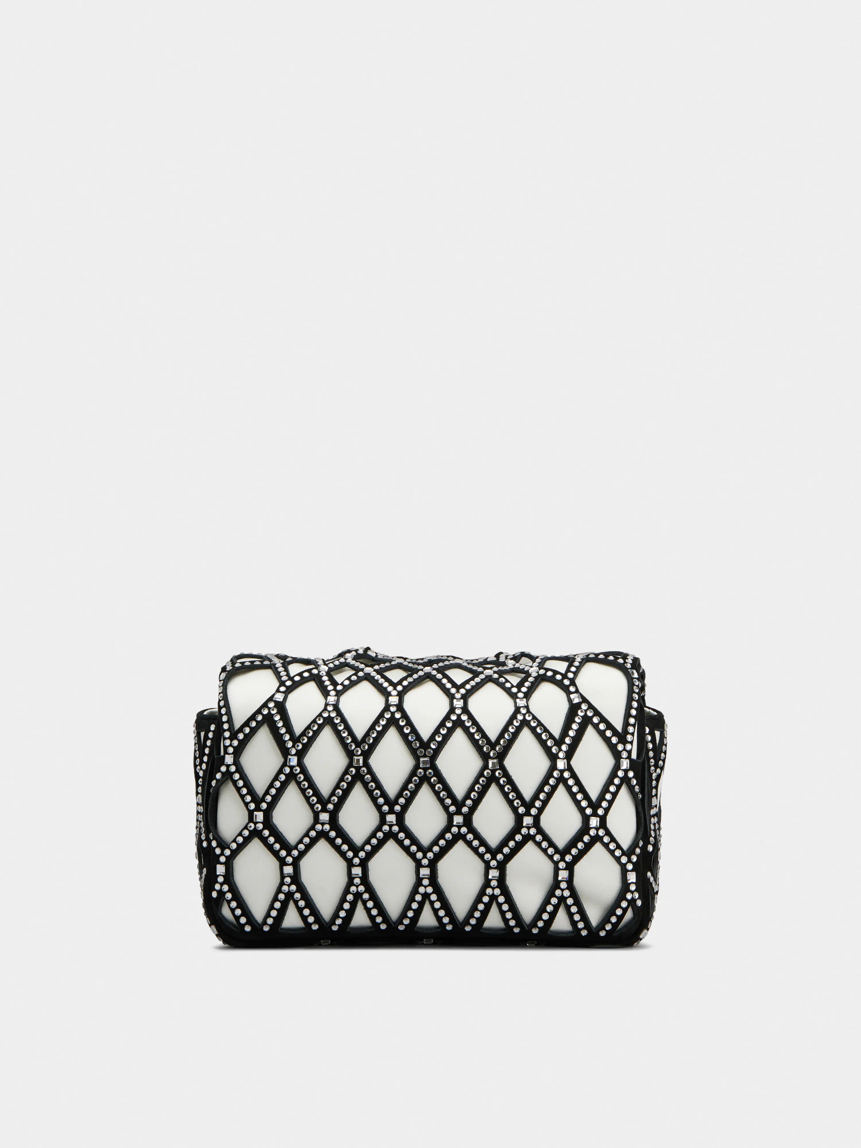 Viv' Choc Mini Bag in satin - 5