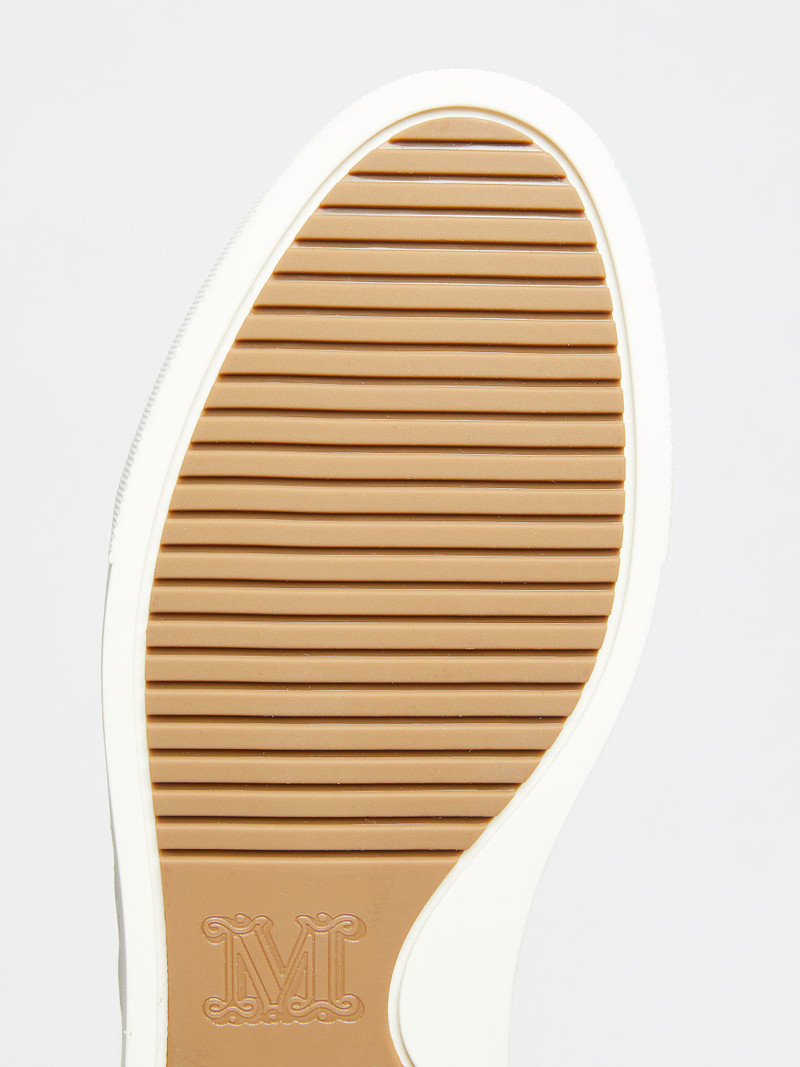 TABA Straw and leather sneakers 5