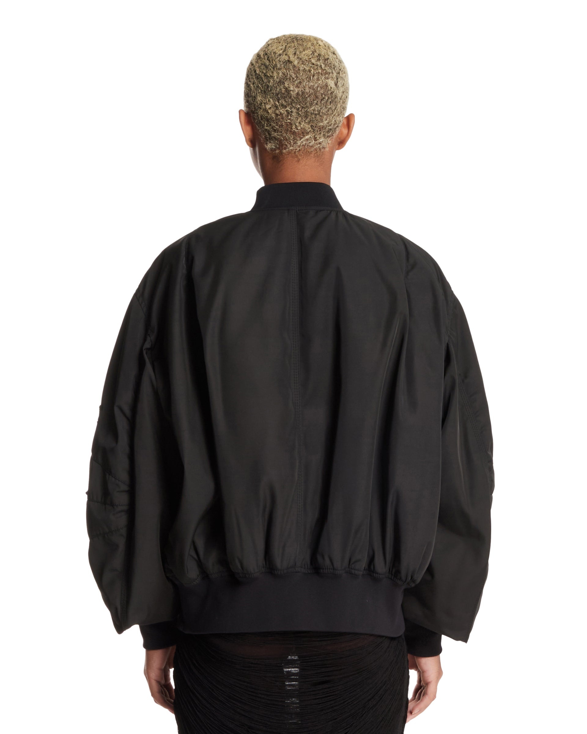 Black Anja Bomber Jacket - 3