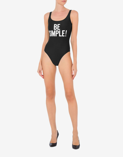 Moschino BE SIMPLE! SWIMSUIT outlook