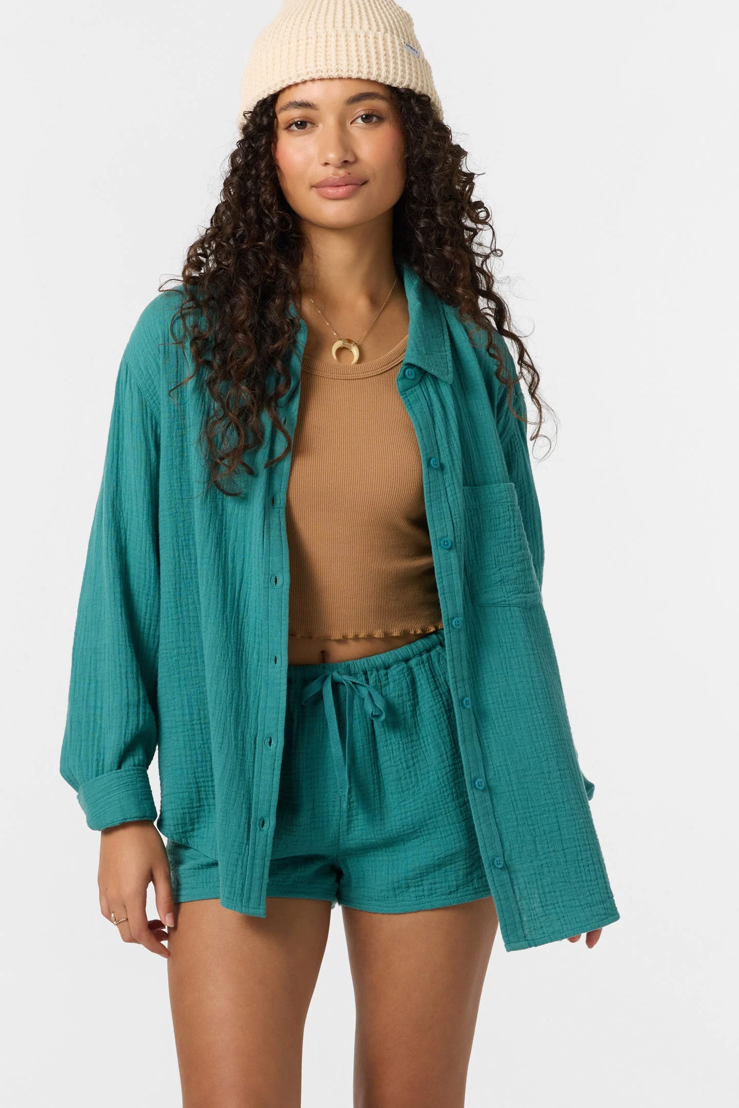 Leni Relaxed Long Sleeve Top - 1