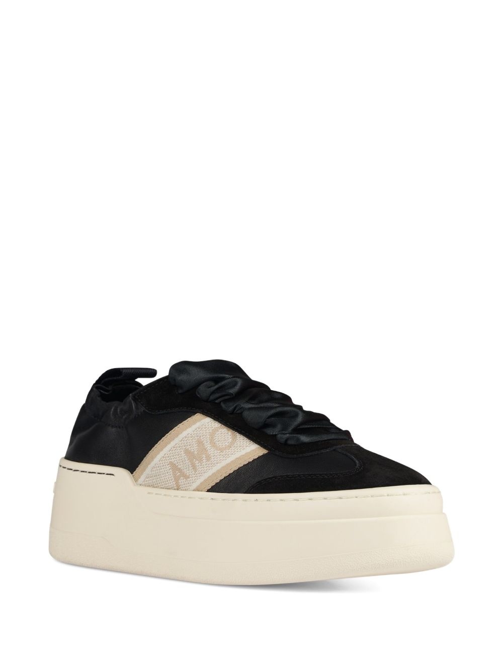 platform lace-up sneakers - 2