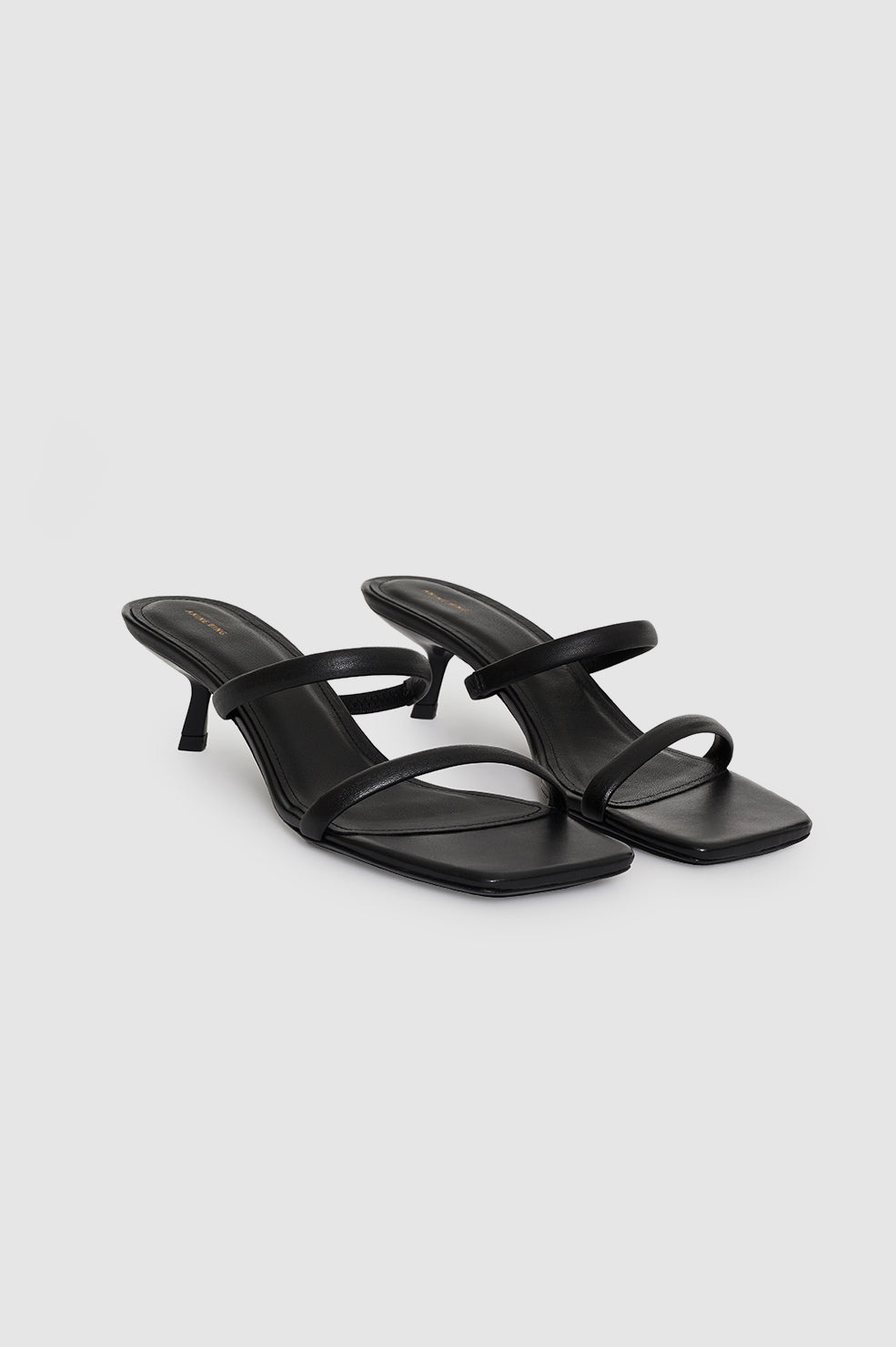Hilda Mule Sandals - Black - 4