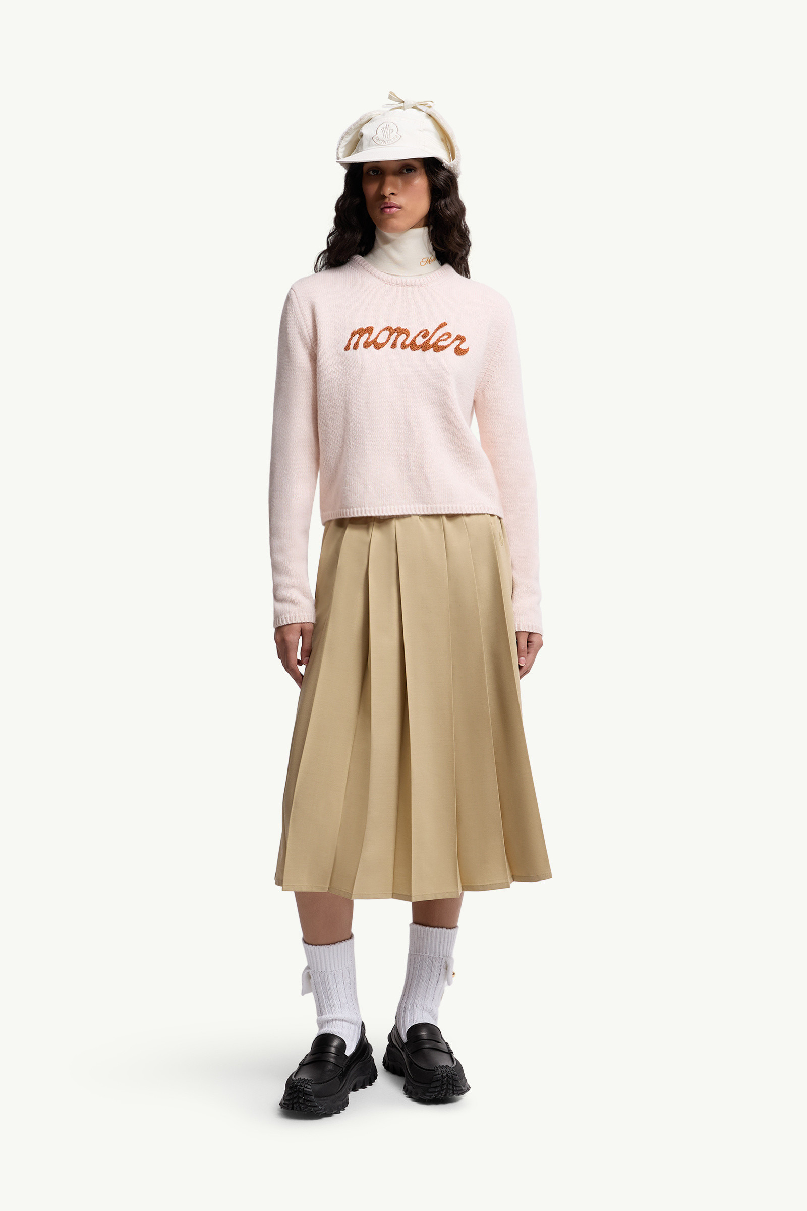 Embroidered Logo Wool & Cashmere Sweater - 2