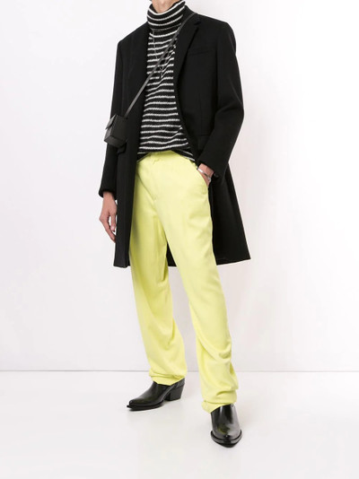 Haider Ackermann straight-leg cotton trousers outlook