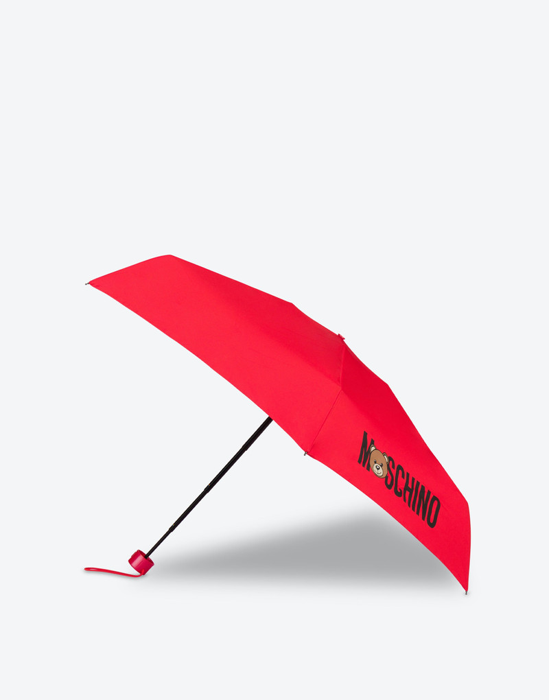 Moschino ULTRA-MINI TEDDY LOGO UMBRELLA outlook