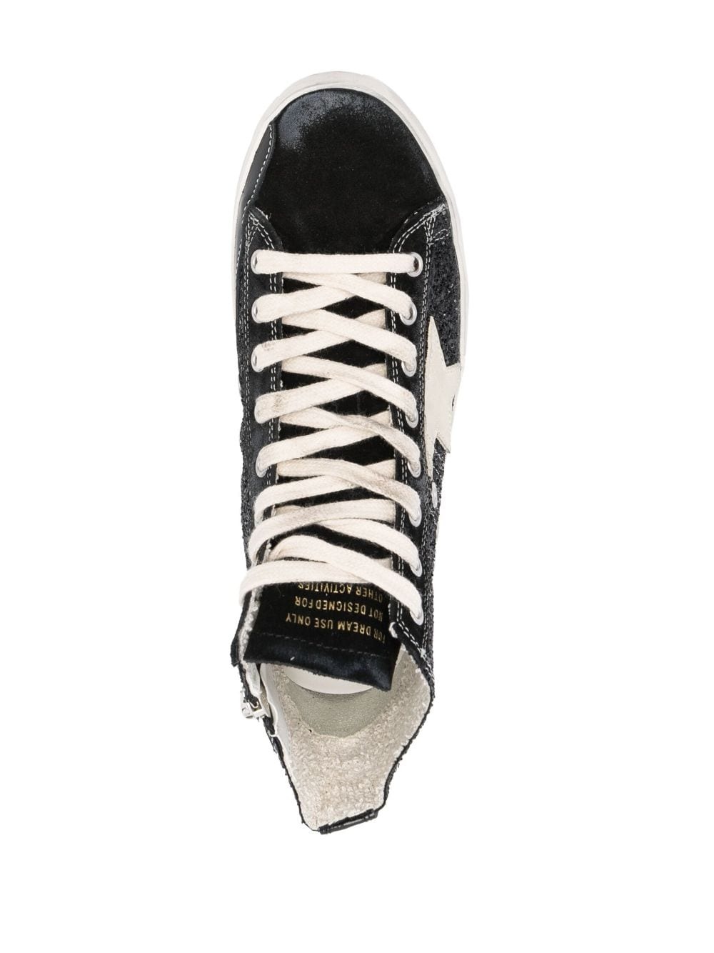 Francy glitter-detailing sneakers - 4