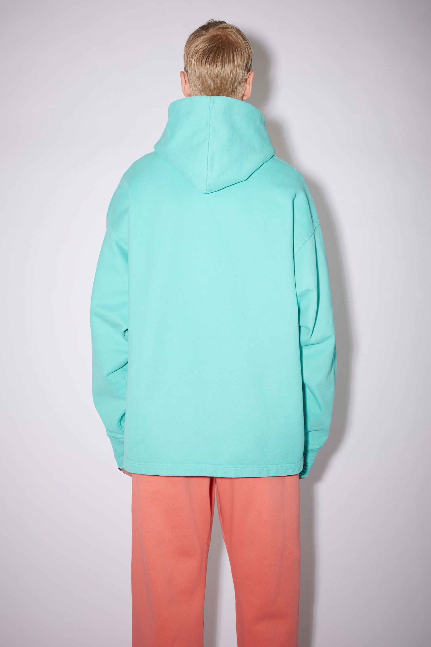 Hooded sweatshirt - Jade green - 3